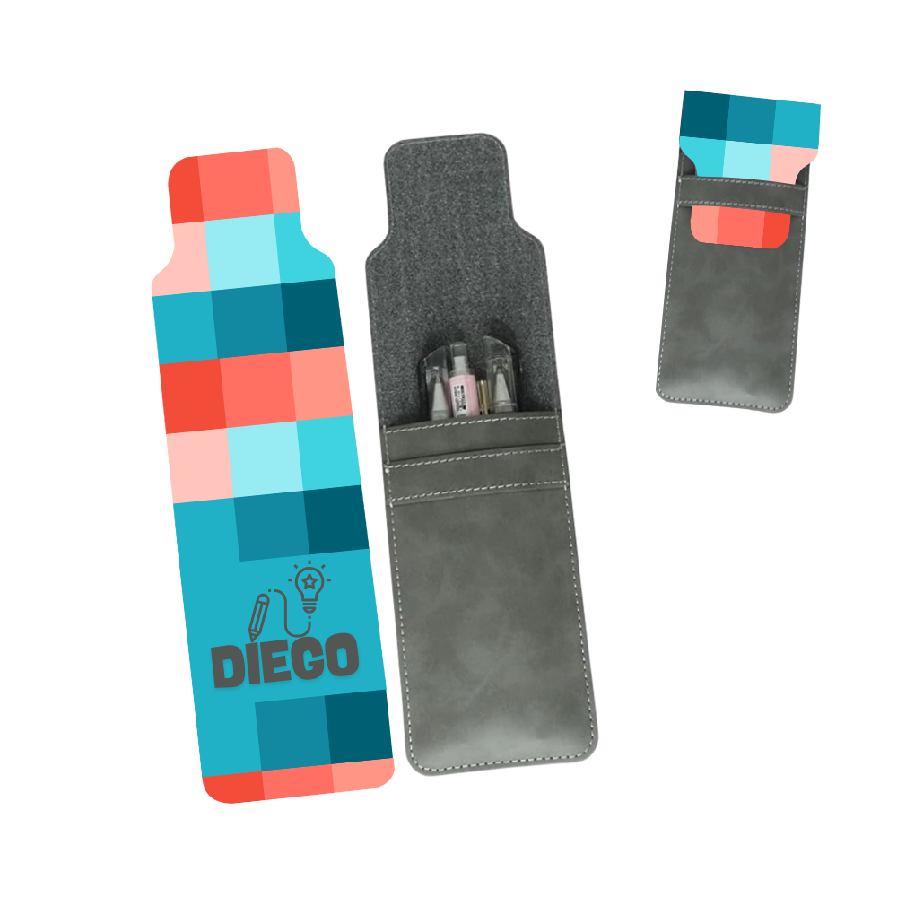 Estuche Lapiceros Gris | Personalizado