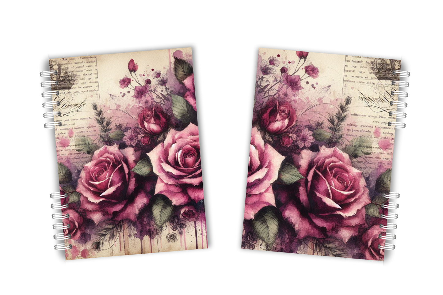 Cuadernos Rosas Vintage