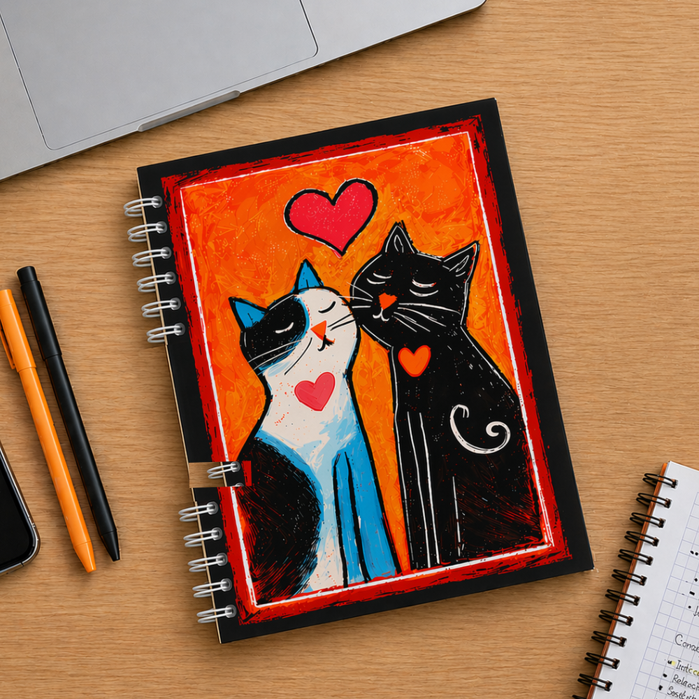 Cuadernos Inspirados en Gatos