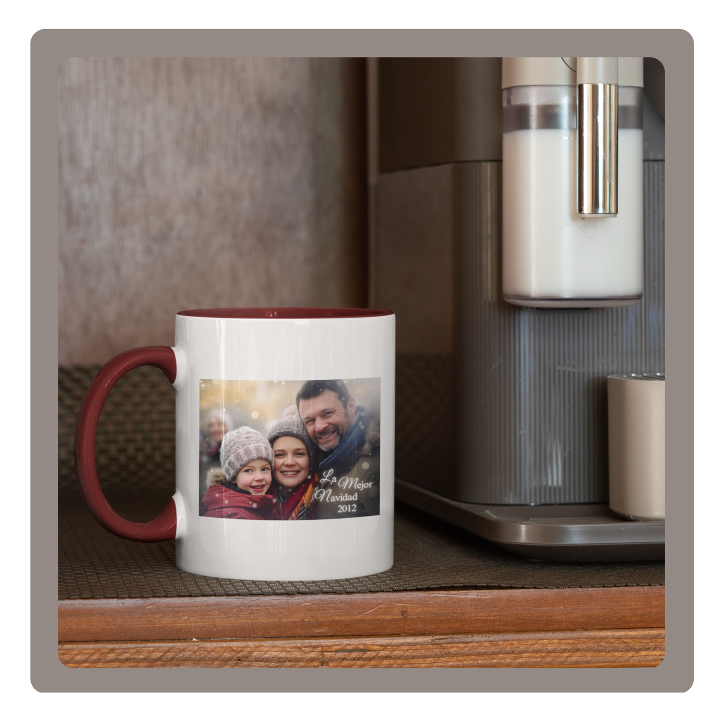 Mug Color Vinotinto | Personalizado