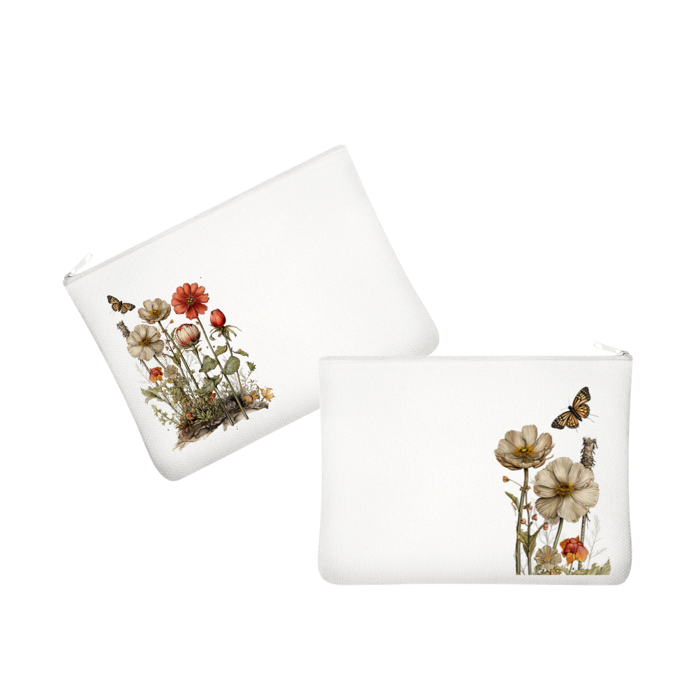 Cartuchera Multiusos - Cremallera Blanca