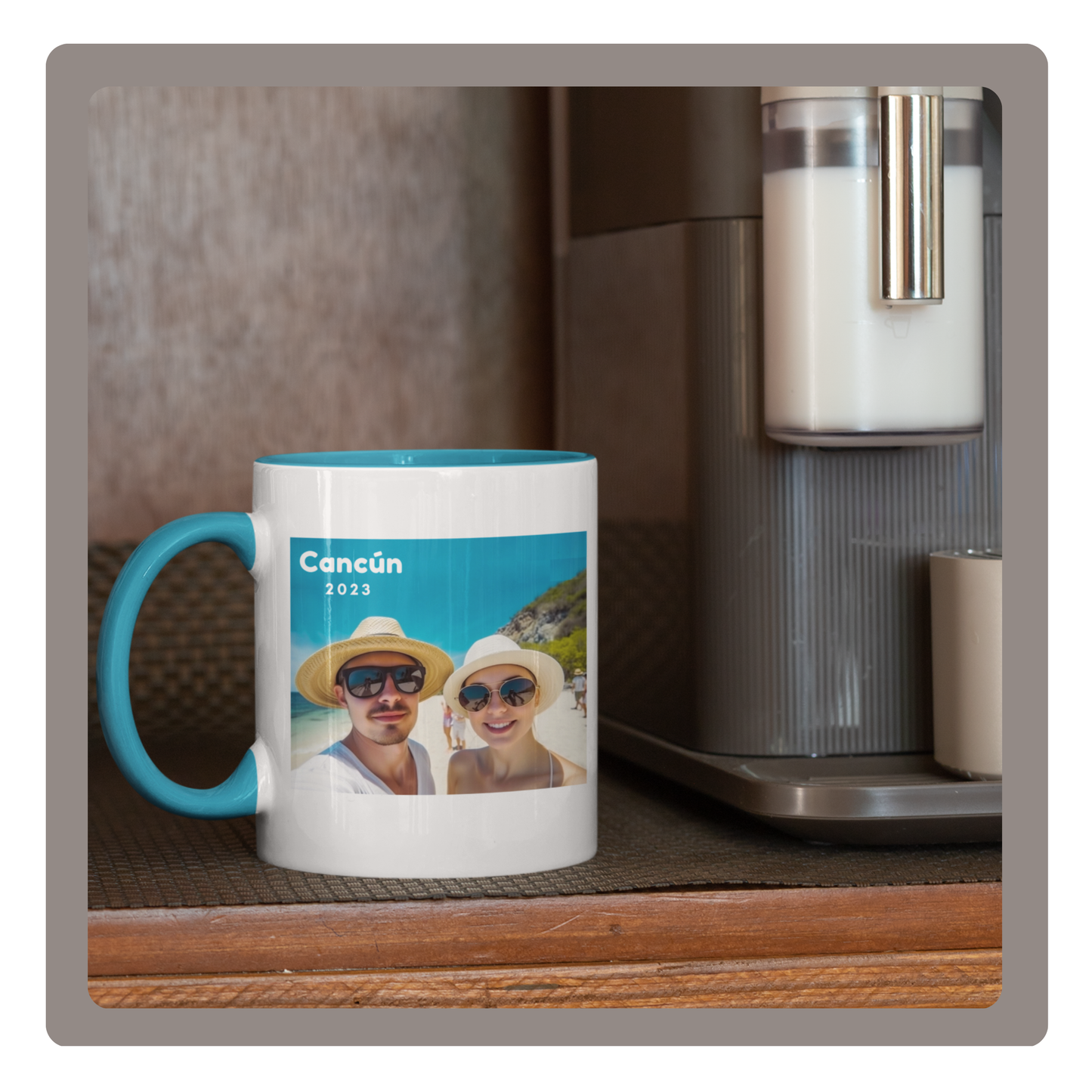 Mug Color Azul Claro