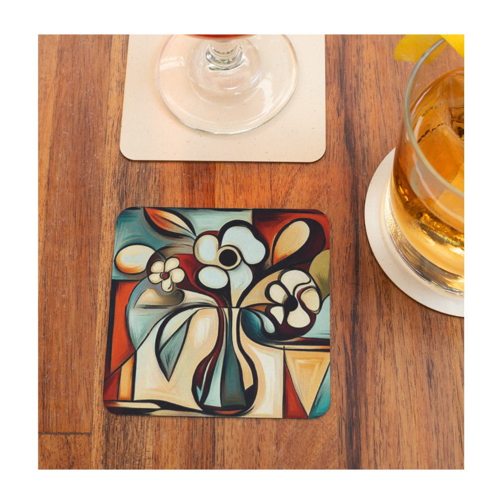 Posavasos MDF y Corcho 🟫x6