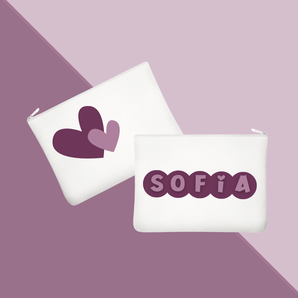 Cartuchera Multiusos para Niños - Cremallera Blanca