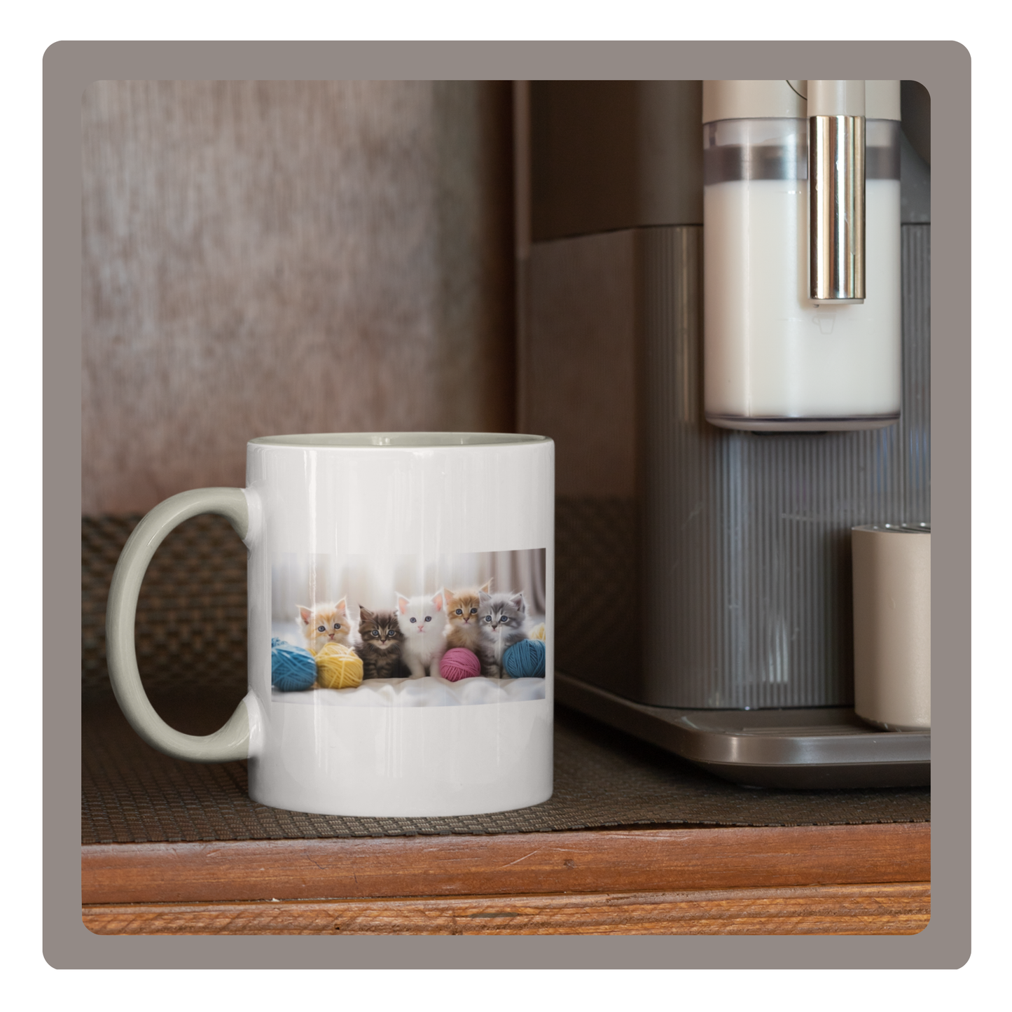 Mug Color Gris | Personalizado