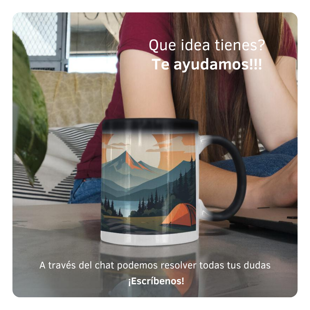 Mug Mágico - Interior Negro