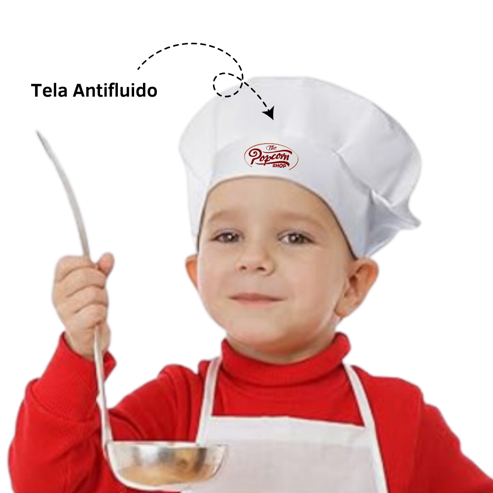 Delantal y Gorrito para Niños