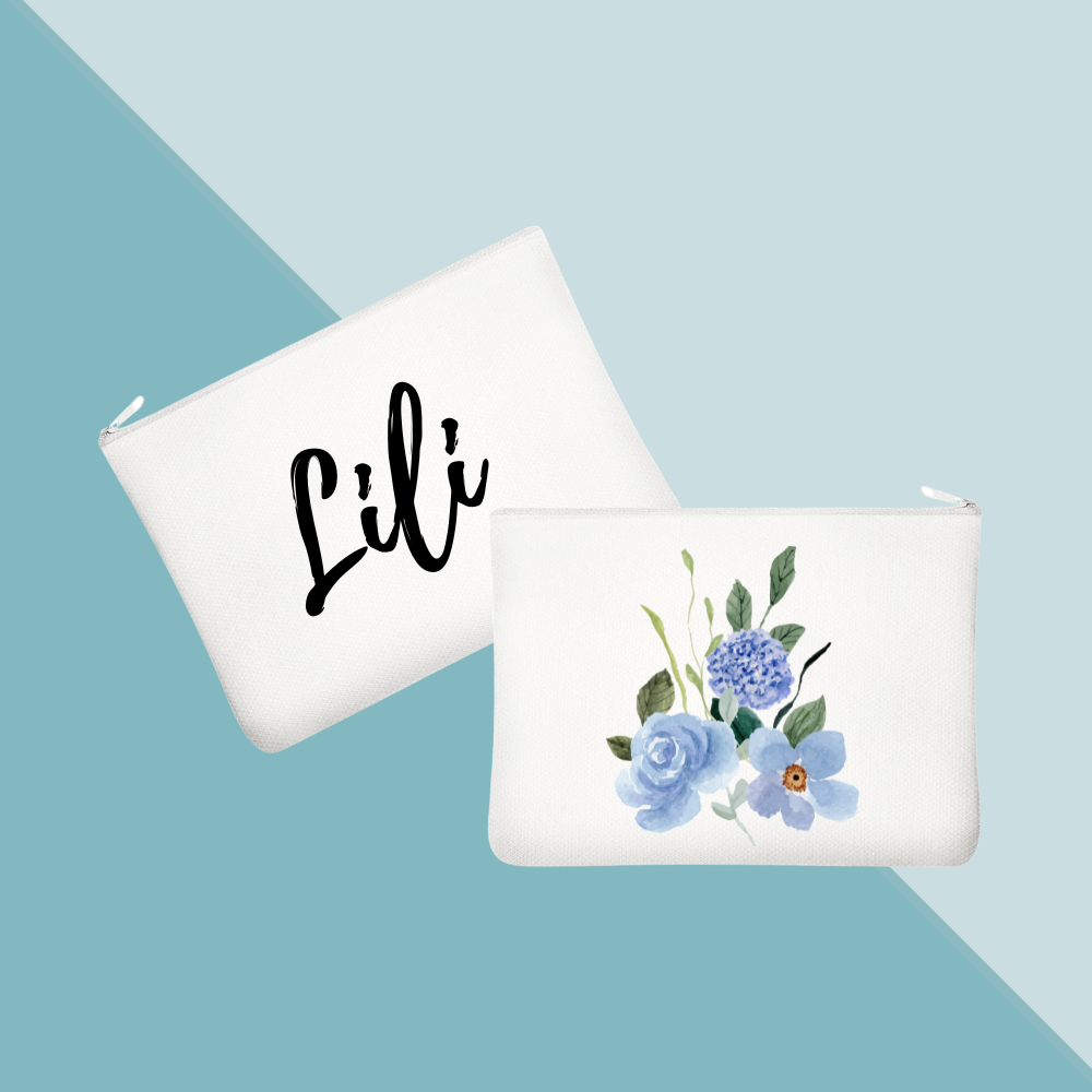 Cartuchera Multiusos - Cremallera Blanca