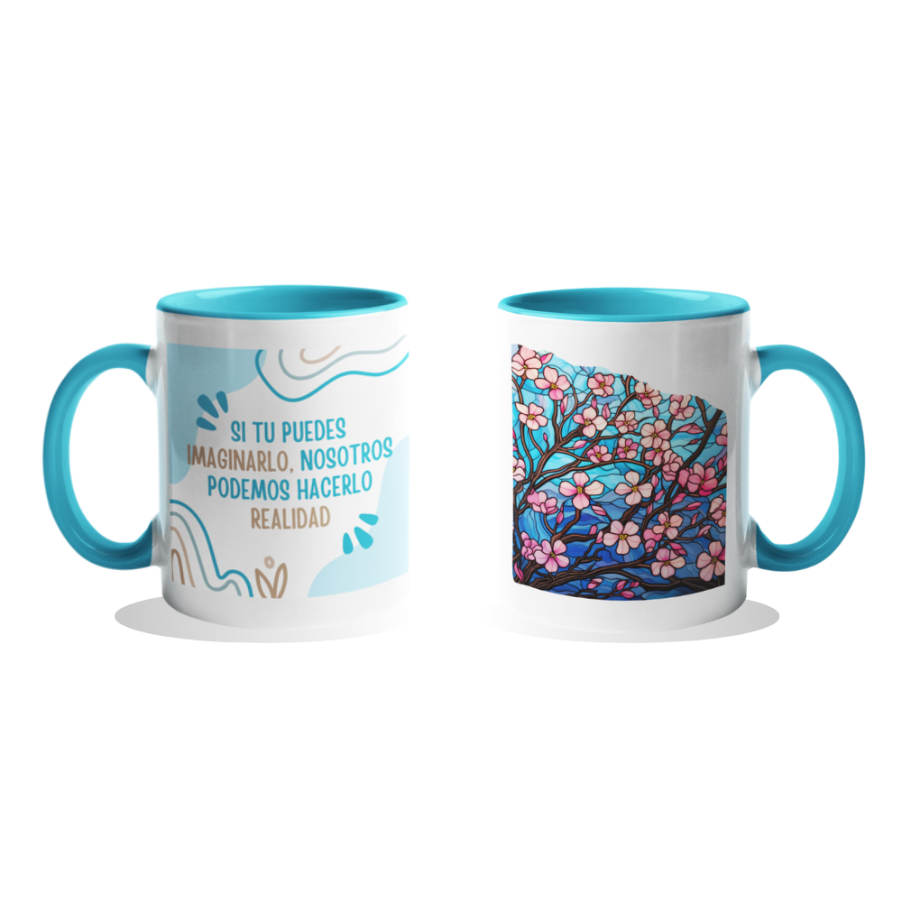 Mug Color Azul Claro