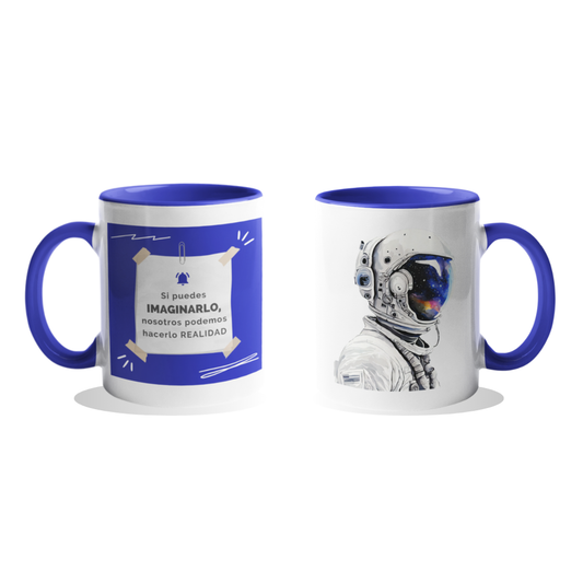 Mug Color Azul Rey | Personalizado