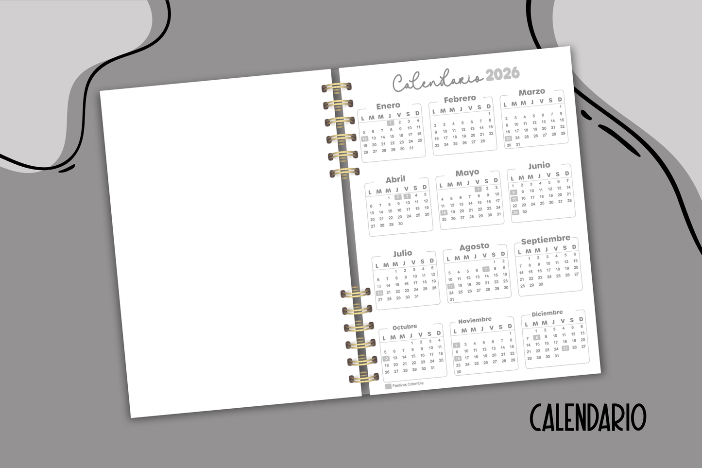 Cuadernos Jardín de Recuerdos