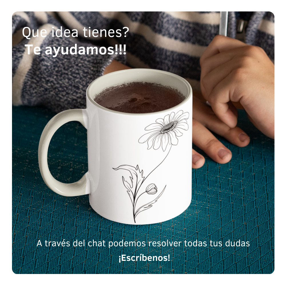 Mug Color Gris | Personalizado