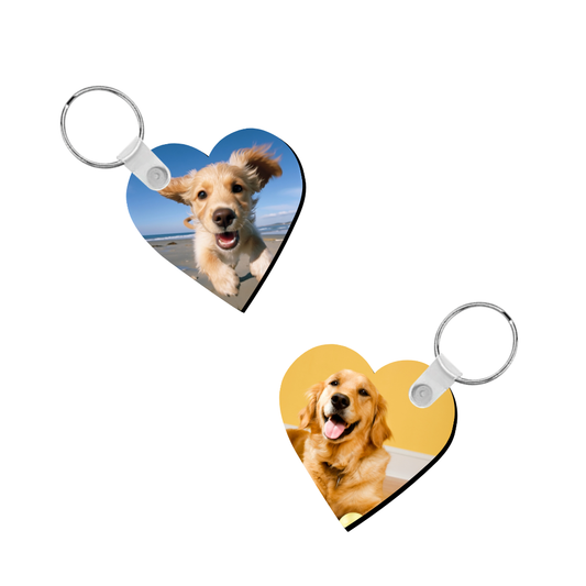 Llavero Wood Corazón