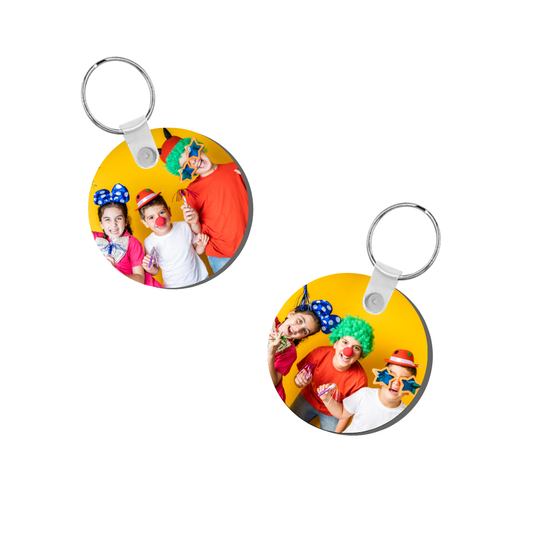 Llavero Wood Redondo