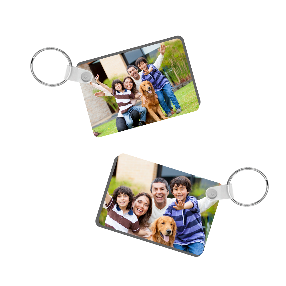 Llavero Wood Rectangular