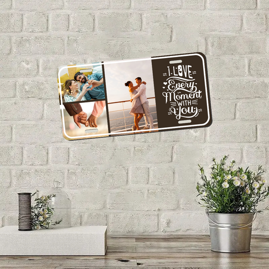 Placa Matrícula Decorativa