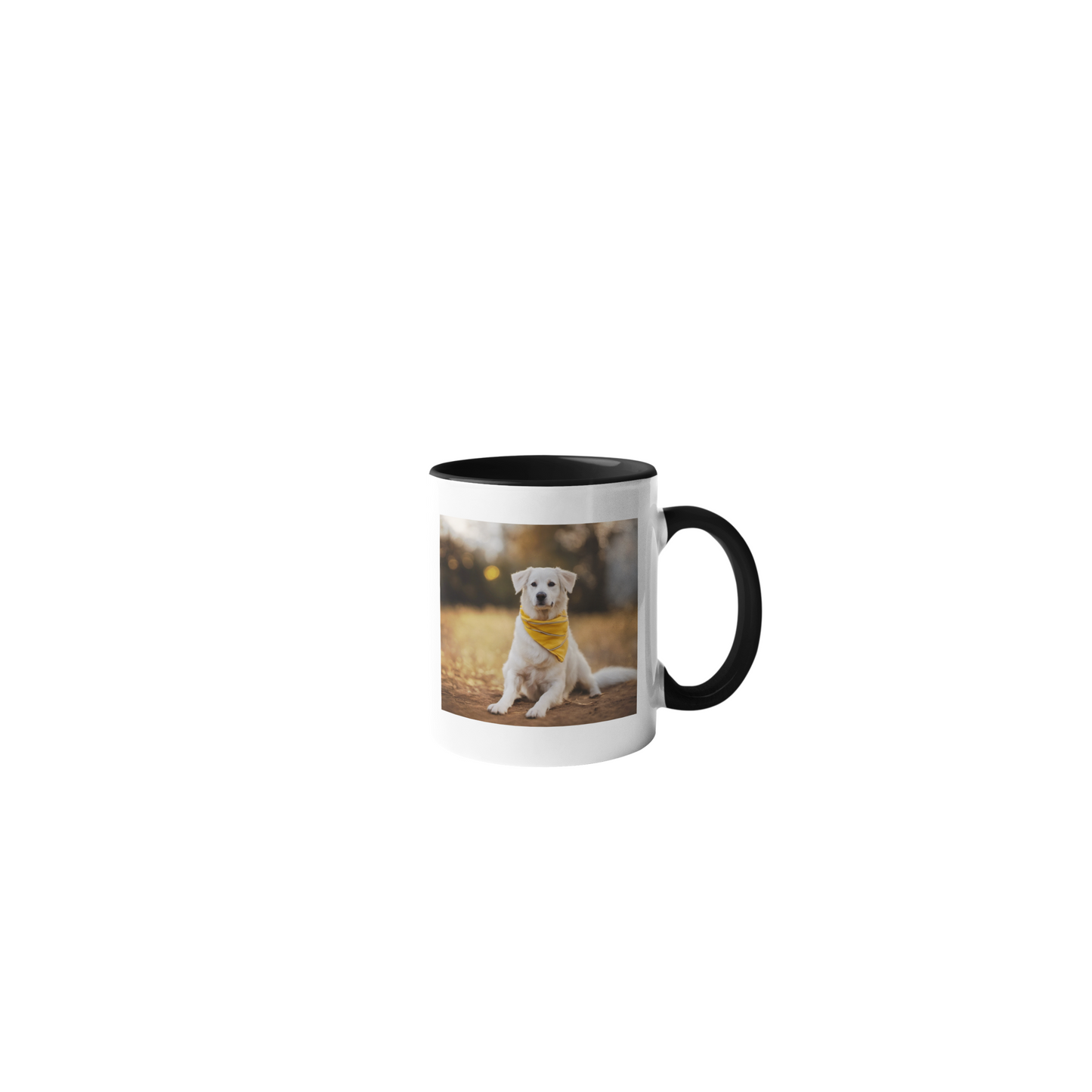 Mini Mug Color Negro 6oz