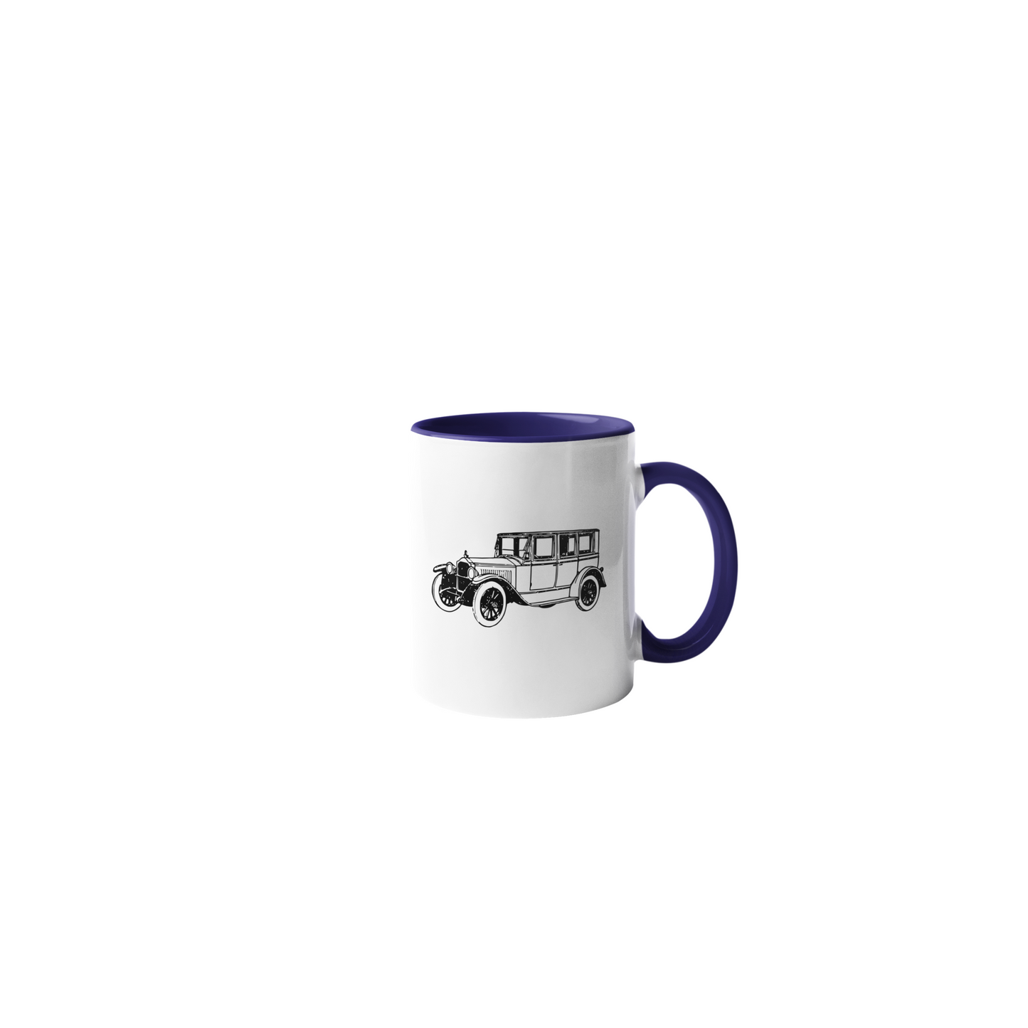 Mini Mug Color Azul Oscuro 6oz