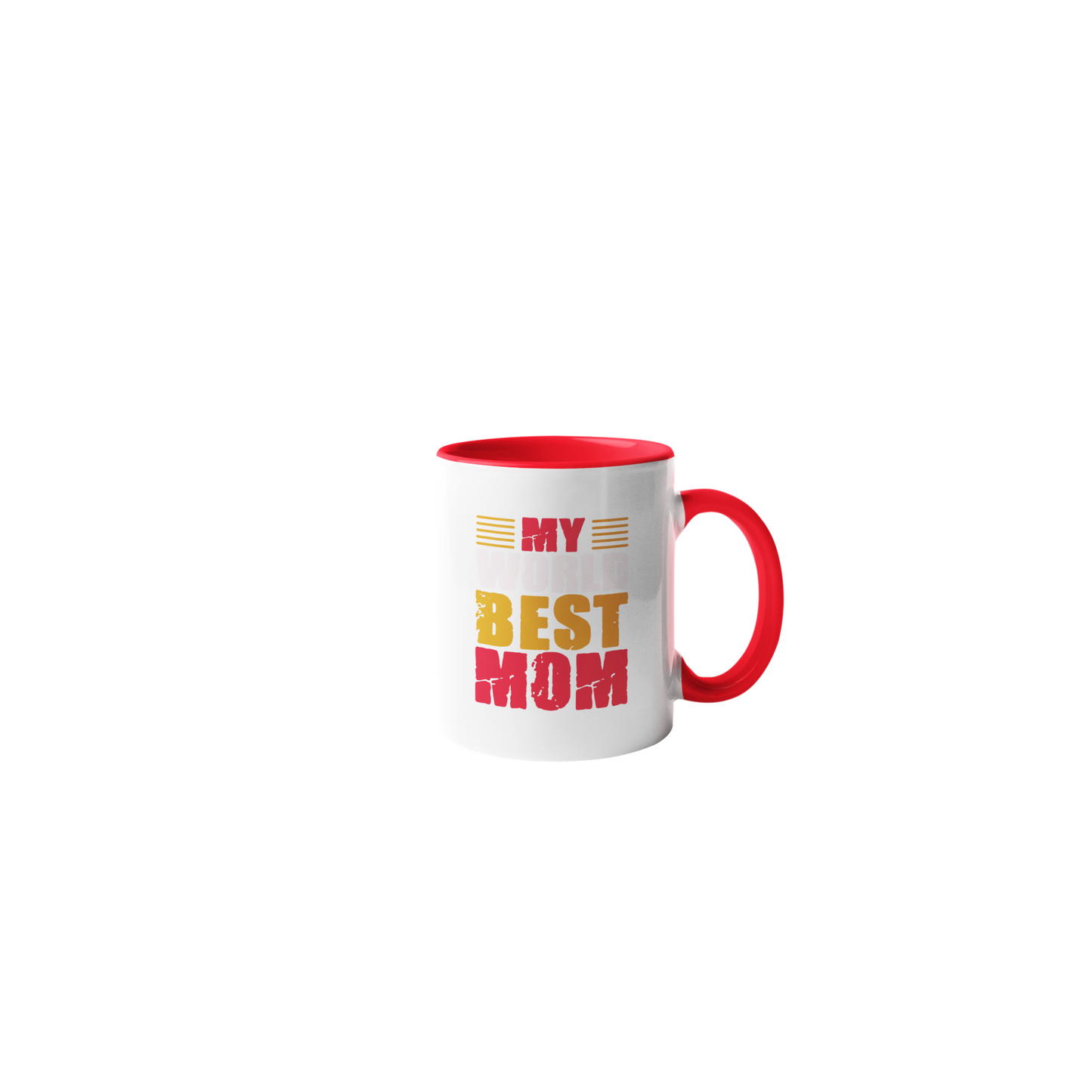 Mini Mug Color Rojo 6oz