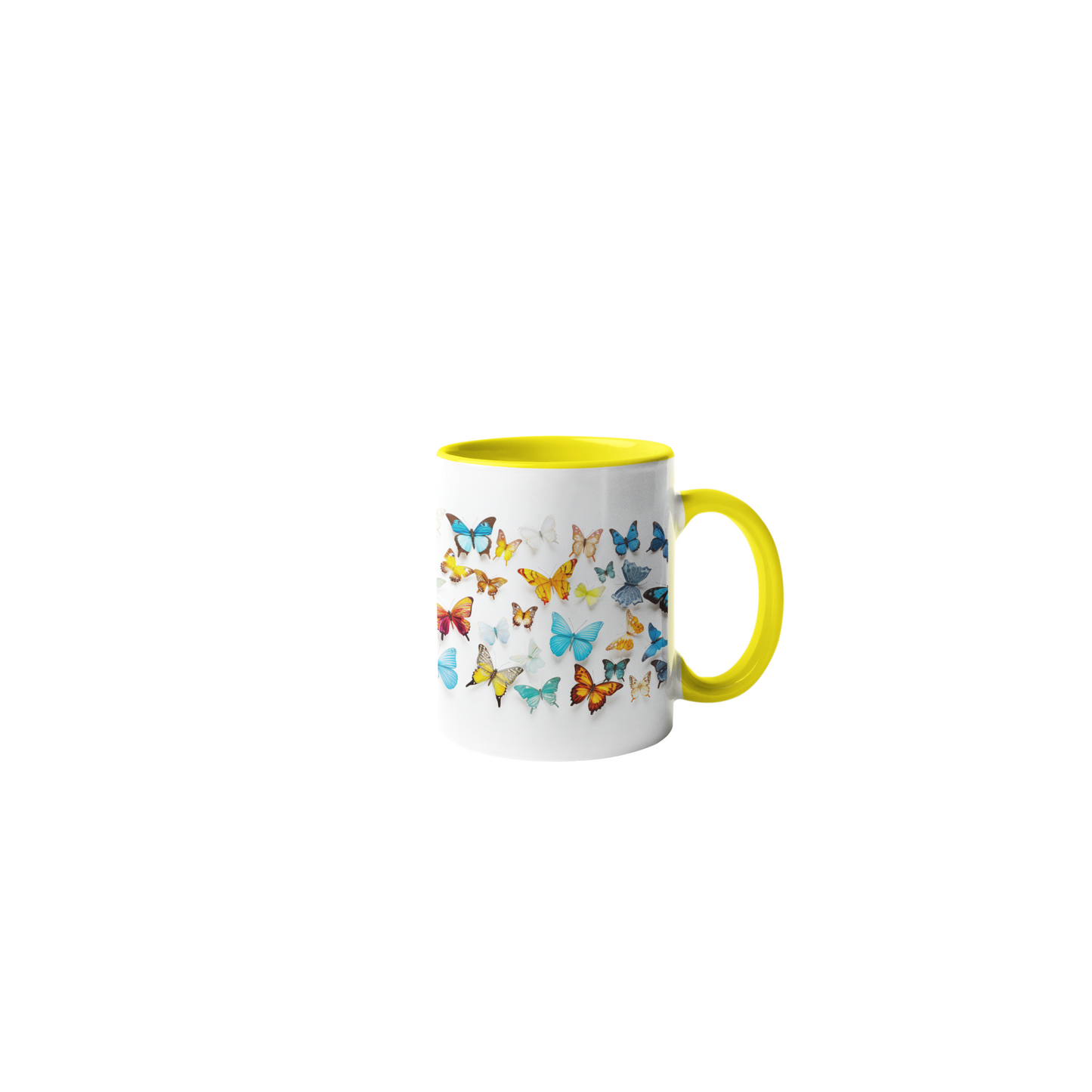Mini Mug Color Amarillo 6oz