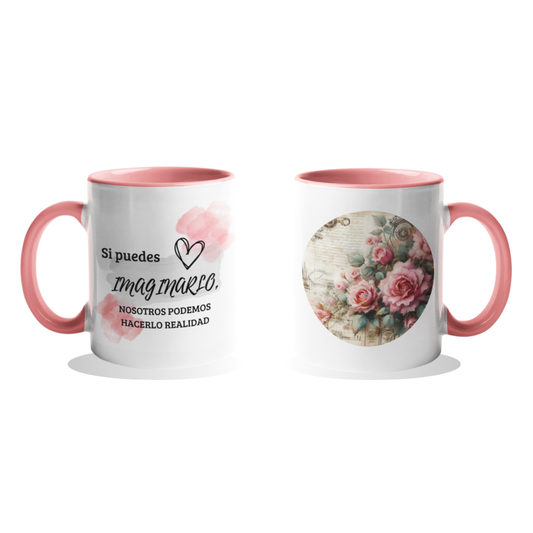 Mug Color Rosa
